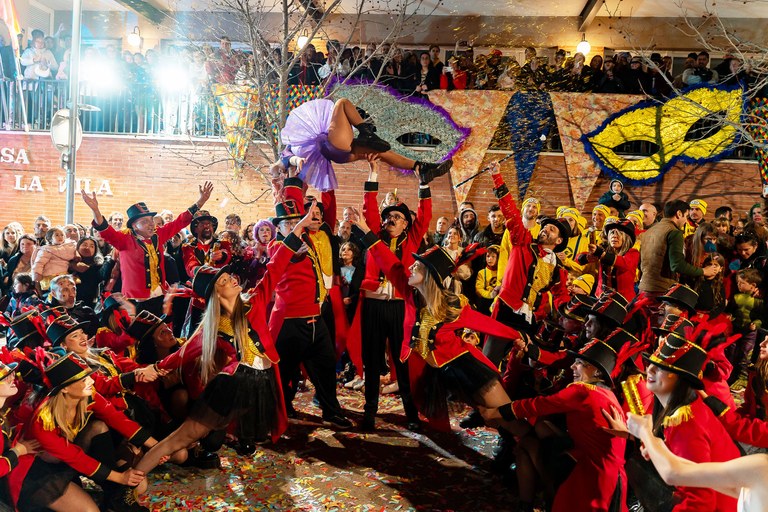 Actuació de Carnestoltes a Viladecavalls