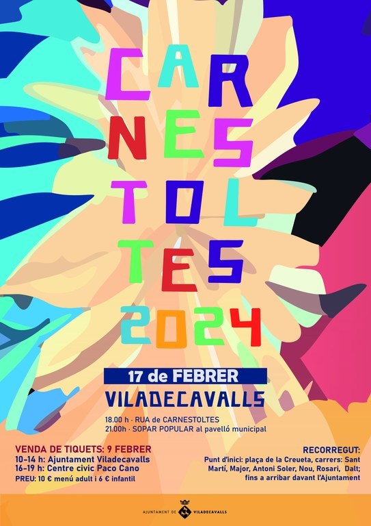 Cartell de Carnestoltes 2024