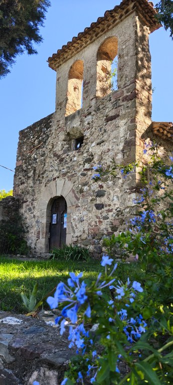 Una imatge de l'ermita de Sant Miquel de Toudell