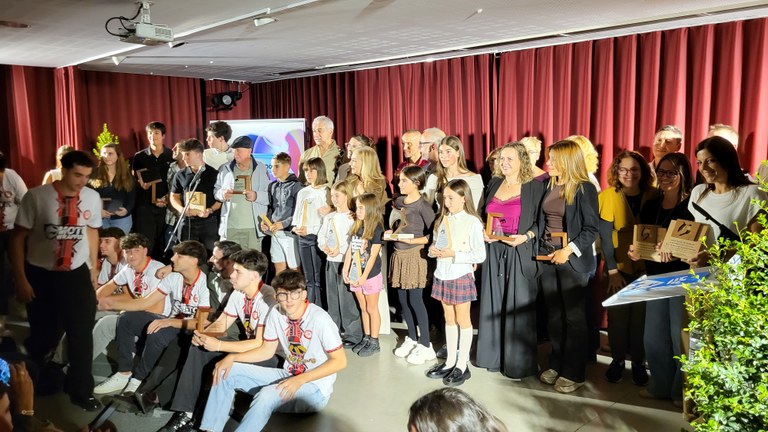 Les persones guardonades al final de la Gala de l’Esport 2026